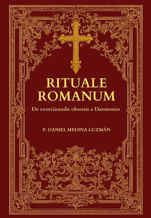 Portada del Rituale Romanum: De exorcizandis obsessis a Daemonio, edición de 1614 en latín